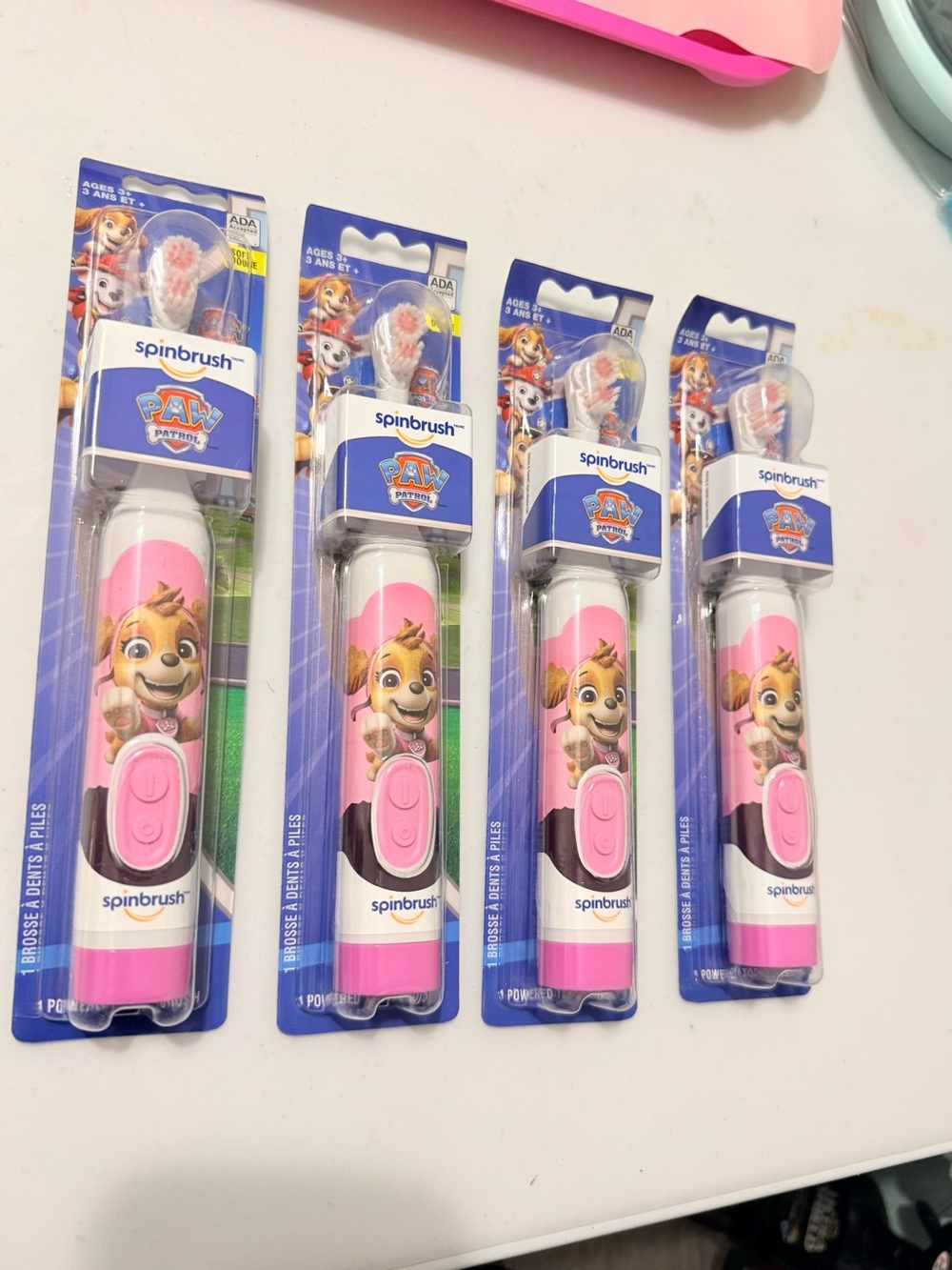 Spinbrush paw patrol electric toothbrushes